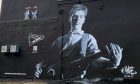 Andy Rourke mural in Manchester.