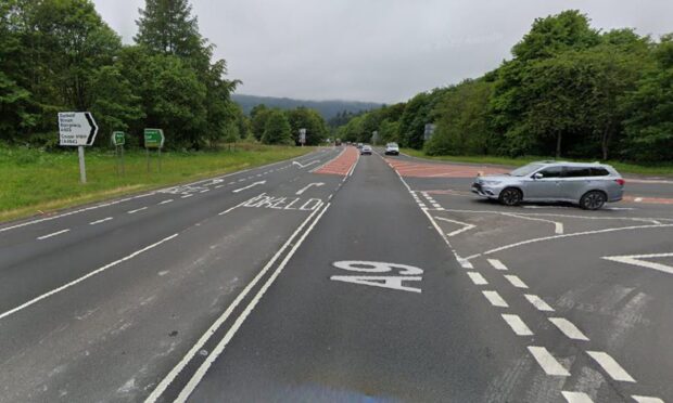 A9, near Dunkeld