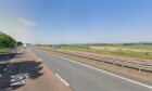 Traffic Scotland is urging drivers to approach the area with caution. Image: Google Street View