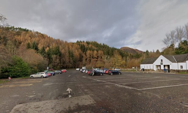 East Loch Lomond Community Trust requested to take over ownership of Balmaha car park in 2020. Image: Google Street View