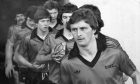 Paul Hegarty leads out his United team out the tunnel in 1979.