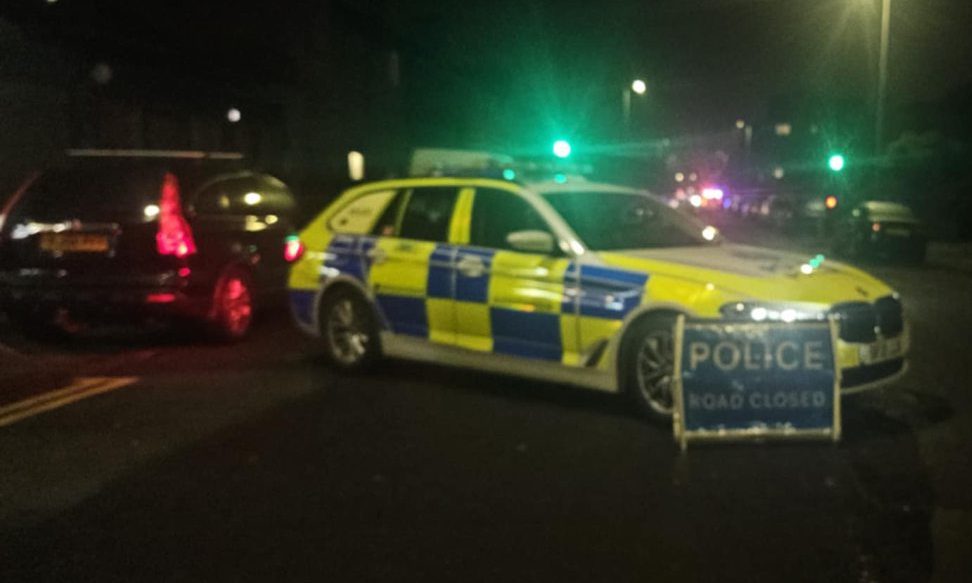 Police at Clepington Road, Dundee. Image: Supplied