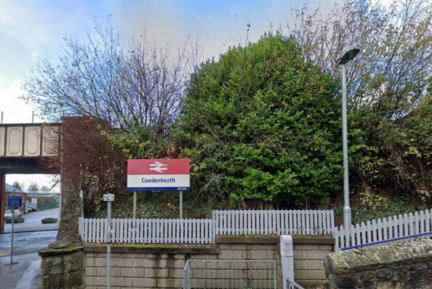 Cowdenbeath Railway Station. 