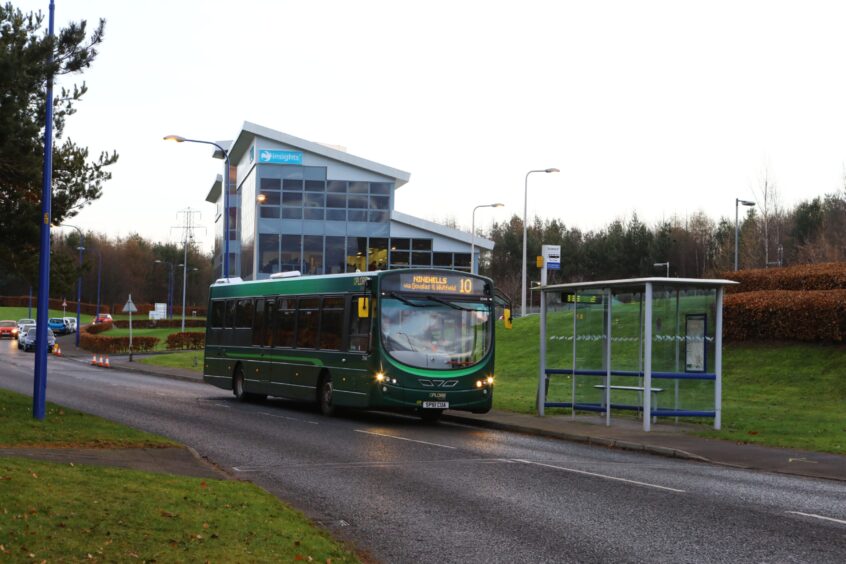 Xplore Dundee recently withdrew buses due to anti-social behaviour. 