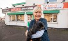 Mandy Grogan outside her dog hotel.