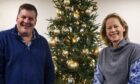 Corporate Christmas Tree Company Ltd founders Charlie and Fiona Cameron. Image: Supplied