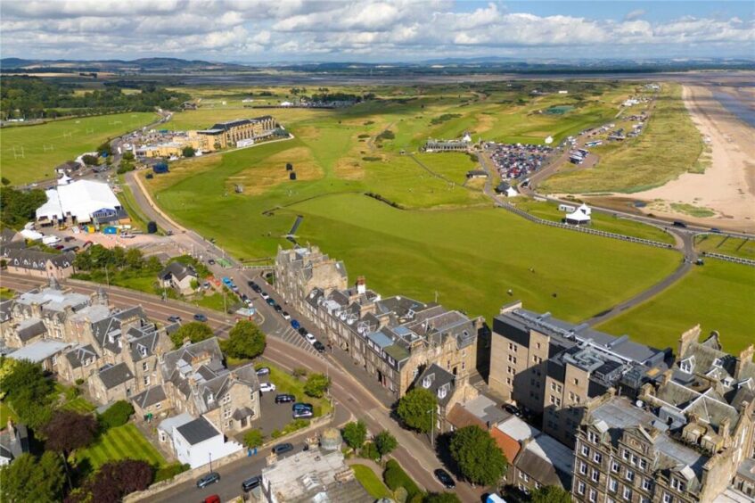 The flat by The Old Course. 