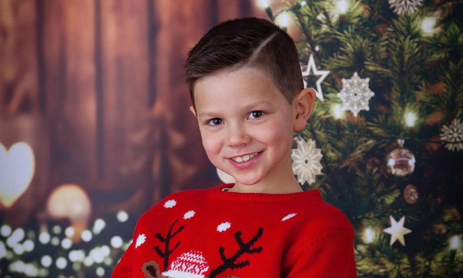 Forfar boy Charlie Smith died from cancer.