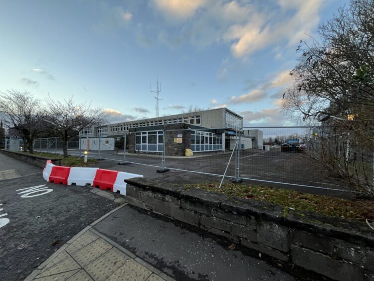 Former Forfar police HQ on West High Street.