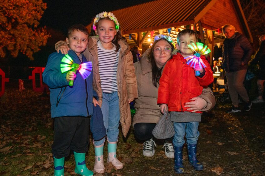 Edzell fireworks display at The Muir.