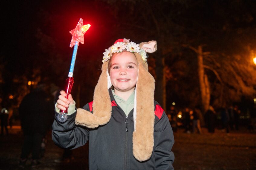 Edzell fireworks night at The Muir.