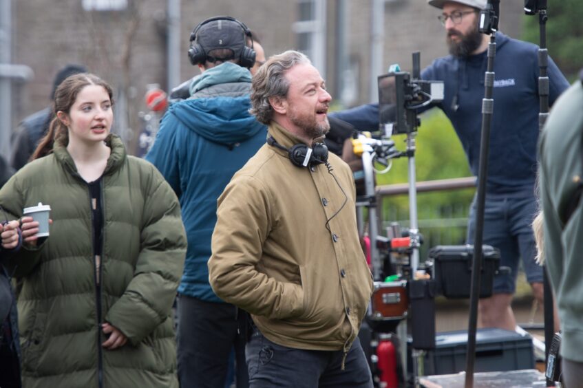 James McAvoy in Dundee