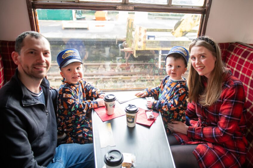 The Polar Express at Brechin Caledonian Railway.