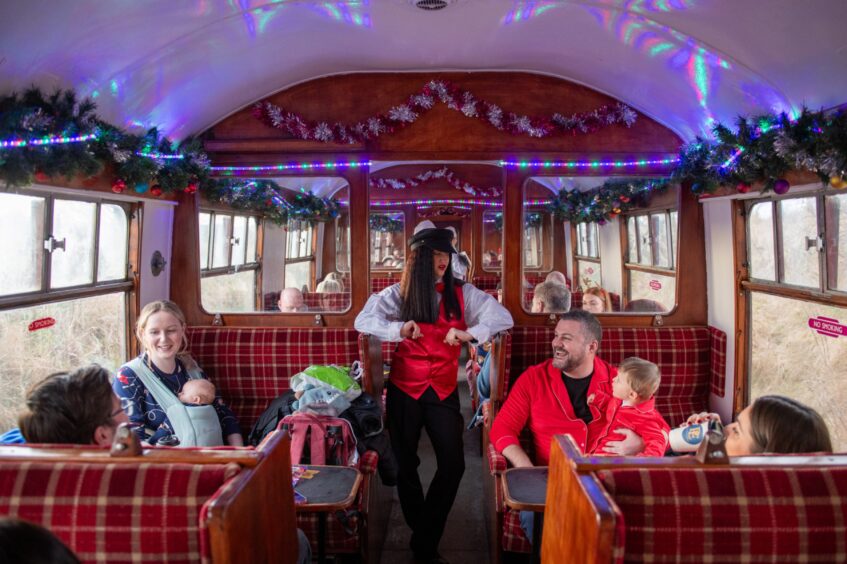 Polar Express at Brechin Caledonian Railway.