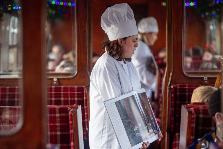 Polar Express at Brechin Caledonian Railway.