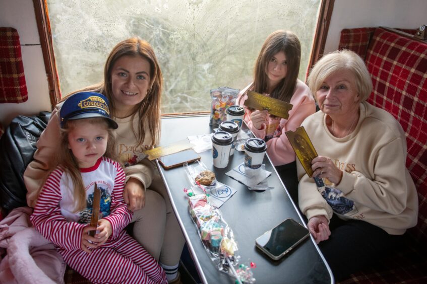 The Polar Express at Brechin Caledonian Railway.