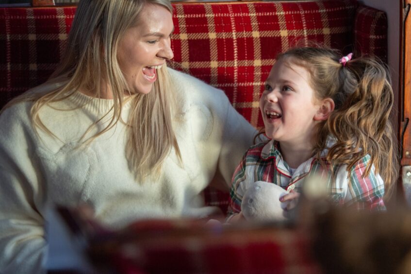 The Polar Express at Brechin Caledonian Railway.