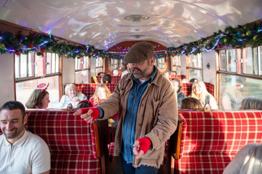 The Polar Express at Brechin Caledonian Railway.