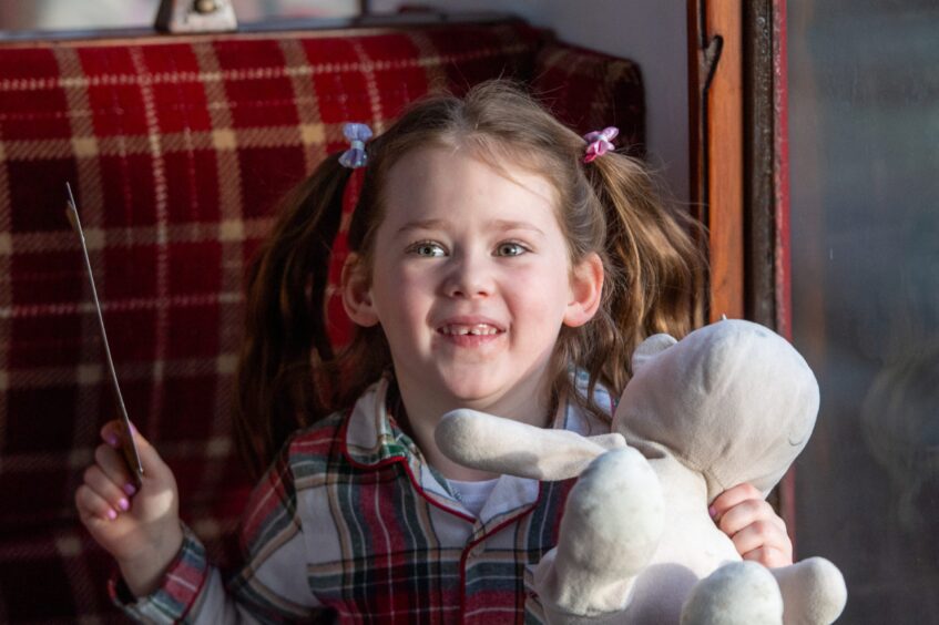 The Polar Express at Brechin Caledonian Railway.