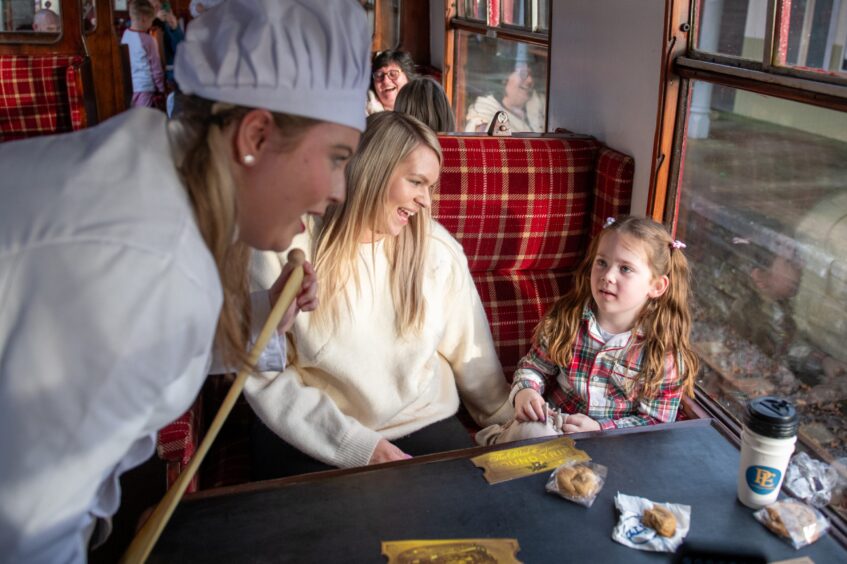 Polar Express at Brechin Caledonian Railway.