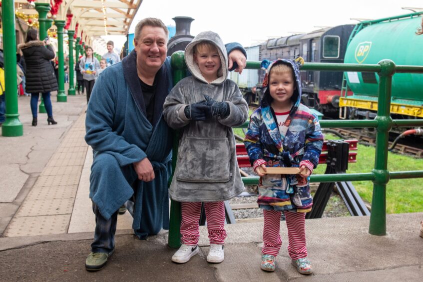 The Polar Express at Brechin Caledonian Railway.