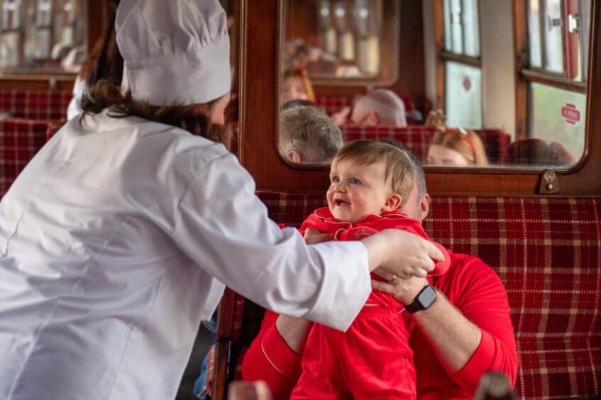 Polar Express at Brechin Caledonian Railway.