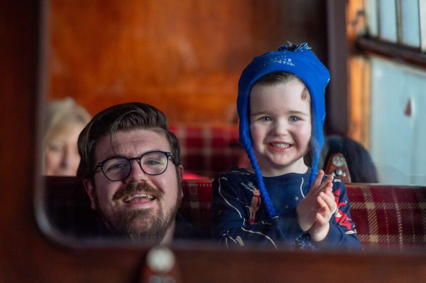 Polar Express at Brechin Caledonian Railway.