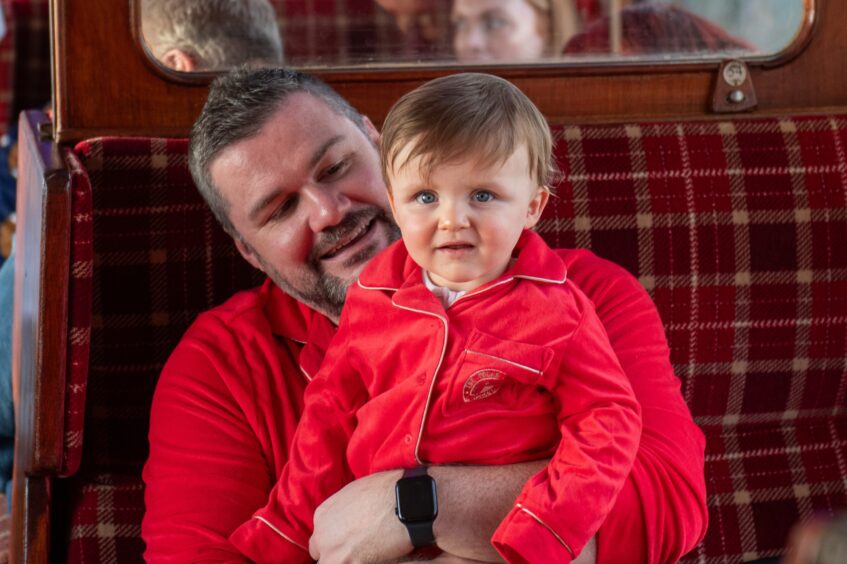 Polar Express at Brechin Caledonian Railway.