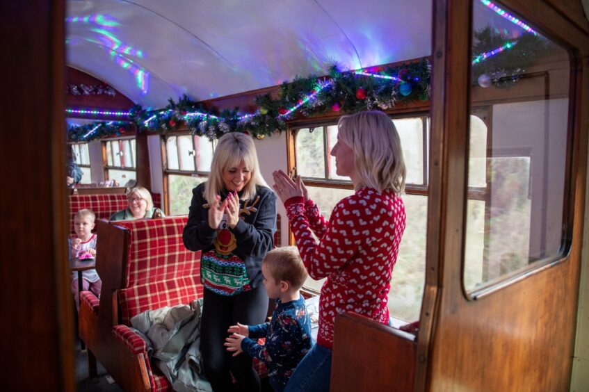 Polar Express at Brechin Caledonian Railway.