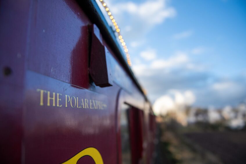 The Polar Express at Brechin Caledonian Railway.