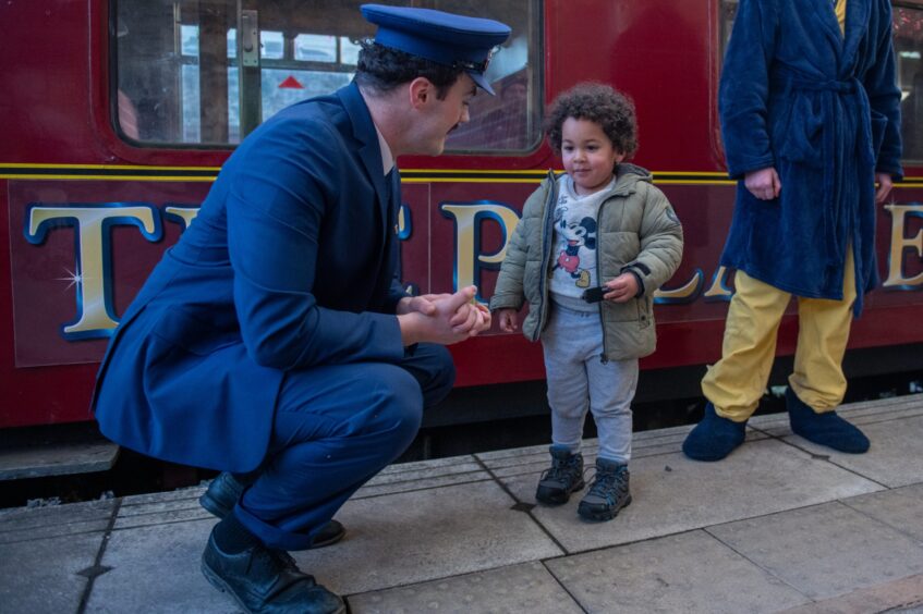 Polar Express at Brechin Caledonian Railway.