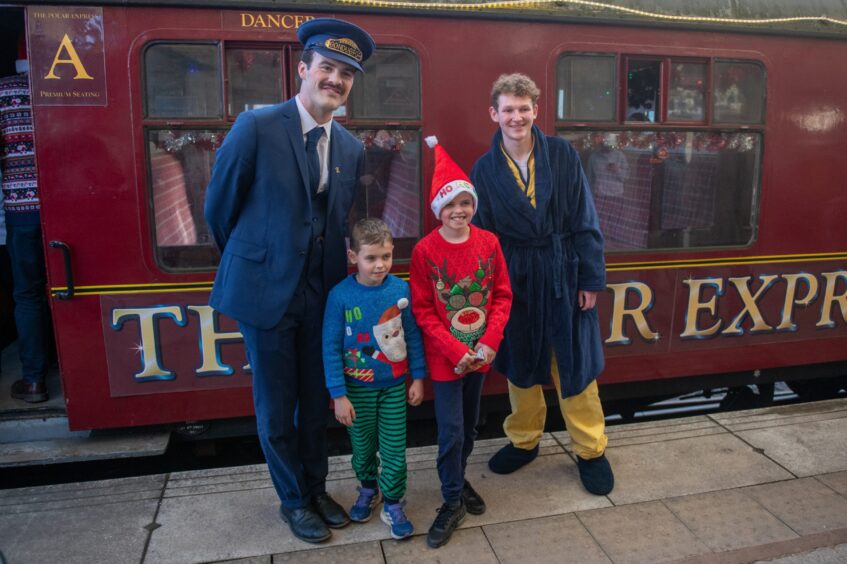 Polar Express at Brechin Caledonian Railway.