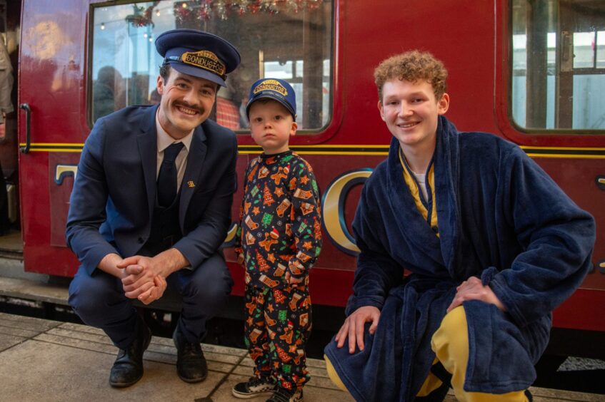 Polar Express at Brechin Caledonian Railway.