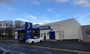 The Kwik Fit garage on Strathmartine Road, Dundee. Image: James Simpson/DC Thomson