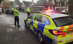 Police attend Strathearn Road crash