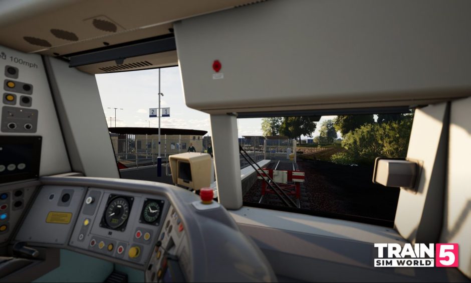 ScotRail train recreated in 3D.