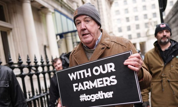 Jeremy Clarkson farmer tax protest