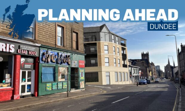 To go with story by Laura Devlin. Dundee planning ahead  Picture shows; Perth Road housing . Perth Road . Supplied by DCT Design  Date; Unknown