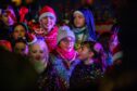 Dunblane locals of all ages turned out to celebrate the start of the Christmas season. Image: Steve MacDougall/DC Thomson