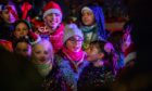 Dunblane locals of all ages turned out to celebrate the start of the Christmas season. Image: Steve MacDougall/DC Thomson