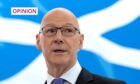 First Minister John Swinney.