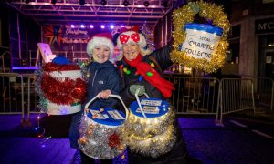 Broughty Ferry Christmas Light Switch On. Image: Steve Brown/DC Thomson