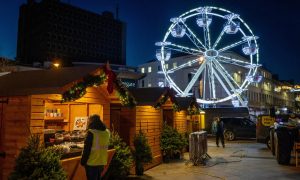 Dundee's Christmas village. Image: Steve Brown/DC Thomson