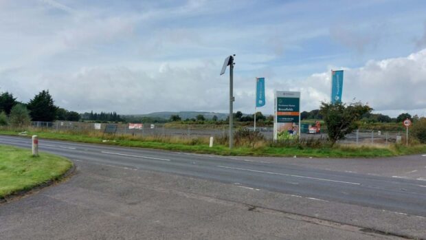 The South Stirling Gateway development will soon look very different. Image: Stirling Council