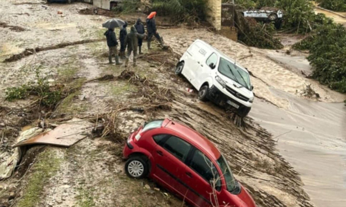 The aftermath of the Spanish floods. Image: Dennis Norton