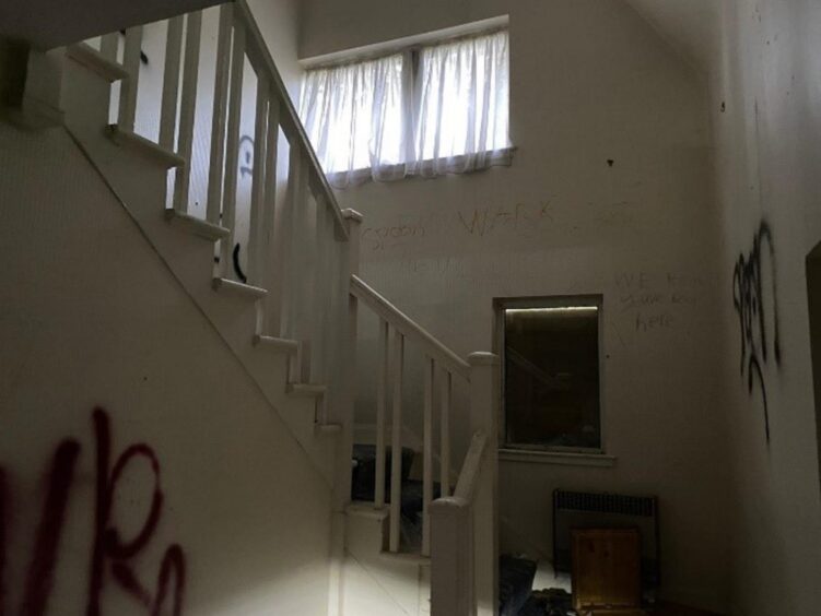 Stairwell at Strathcona in Scone.