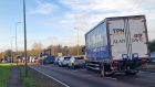 Traffic approaching Swallow Roundabout from Myrekirk. Image: DC Thomson/Andrew Robson