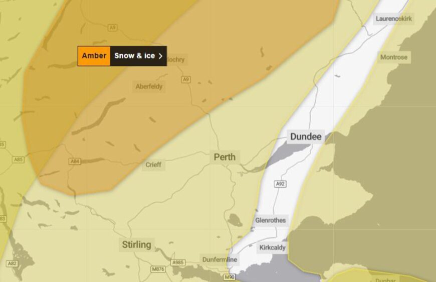 Weather warnings are in place across the region.