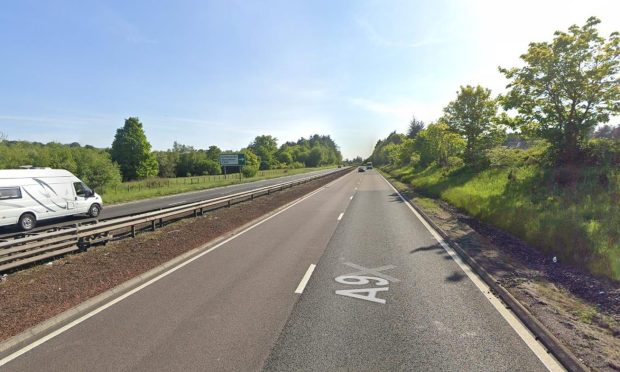 The A9 near Auchterarder. Image: Google Street View