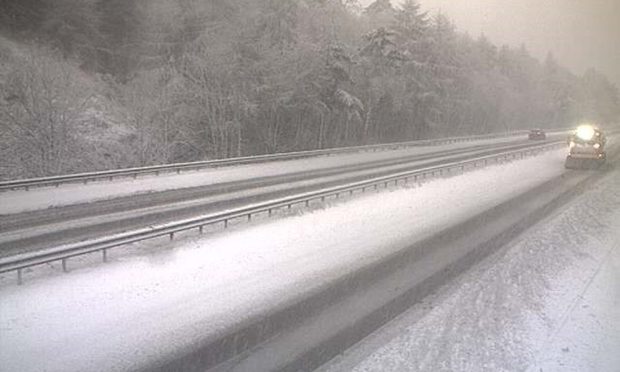 The M90 at Glenfarg. Image: 
Amey NE Trunk Roads